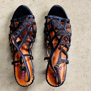 Lovely Black Indigo heels